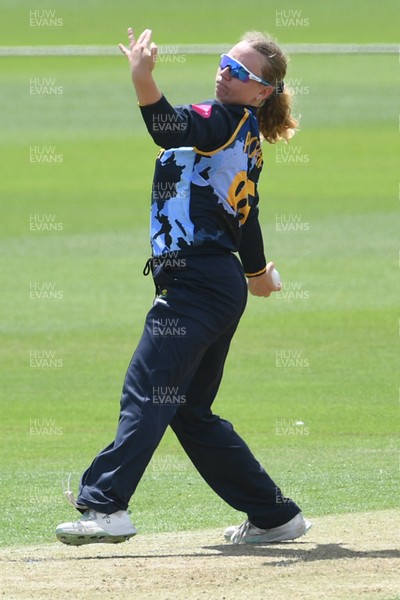 050726 - Glamorgan Women v Worcestershire Rapids Women - Vitality Blast Women League 2 - Gemma Porter of Glamorgan Women