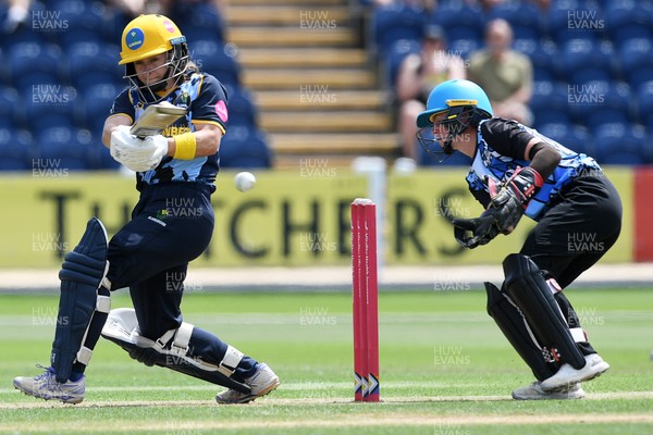 050726 - Glamorgan Women v Worcestershire Rapids Women - Vitality Blast Women League 2 - Bethan Gammon of Glamorgan Women batting