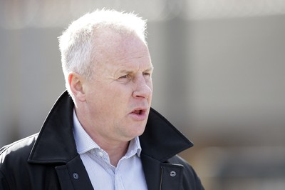 04.04.10 ... Glasgow v Newport Gwent Dragons, Magners League -  Newport's head coach, Paul Turner 