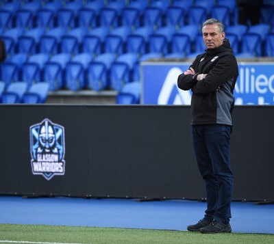111025 - Glasgow Warriors v Dragons RFC - United Rugby Championship - Glasgow Warriors Head coach Franco Smith