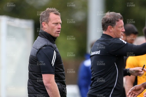 220717 - Gloucester City v Newport County - Pre Season Friendly - Newport County Manager Michael Flynn