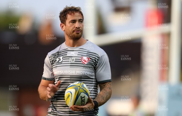 230818 - Gloucester Rugby v Dragons - Pre Season Friendly - Danny Cipriani of Gloucester during the warm up