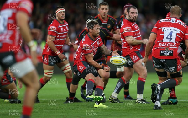 230818 - Gloucester Rugby v Dragons - Pre Season Friendly - Danny Cipriani of Gloucester