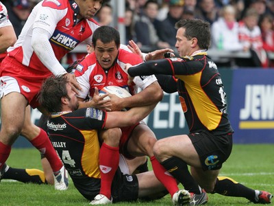 Gloucester v Dragons 251008