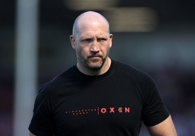 270425 - Gloucester Rugby v Exeter Chiefs - Premiership - Gloucester Rugby Head Coach George Skivington 