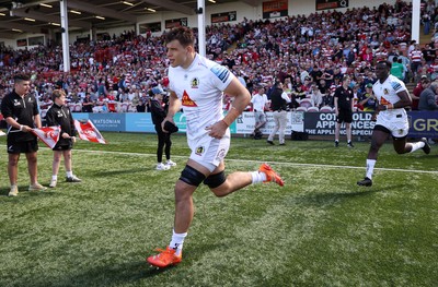 270425 - Gloucester Rugby v Exeter Chiefs - Premiership - Dafydd Jenkins of Exeter Chiefs 