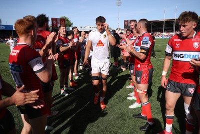 270425 - Gloucester Rugby v Exeter Chiefs - Premiership - Dejected Dafydd Jenkins of Exeter Chiefs at full time