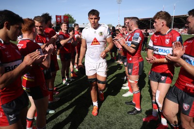 270425 - Gloucester Rugby v Exeter Chiefs - Premiership - Dejected Dafydd Jenkins of Exeter Chiefs at full time