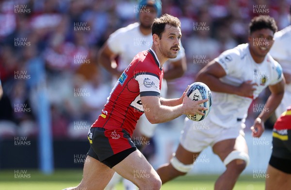 270425 - Gloucester Rugby v Exeter Chiefs - Premiership - Tomos Williams of Gloucester 