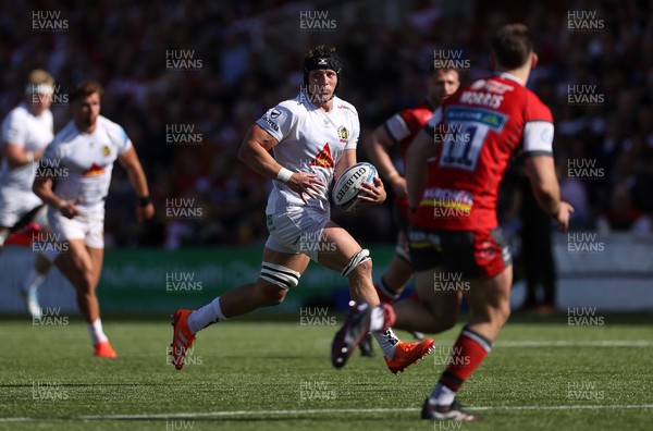 270425 - Gloucester Rugby v Exeter Chiefs - Premiership - Ross Vintcent of Exeter Chiefs 