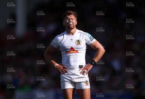 270425 - Gloucester Rugby v Exeter Chiefs - Premiership - Dejected Henry Slade of Exeter Chiefs 