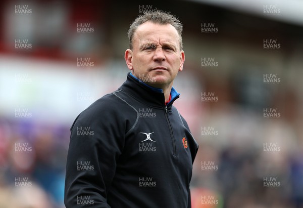 090416 - Gloucester v Newport Gwent Dragons - European Rugby Challenge Cup Quarter Final - Assistant Coach Kingsley Jones