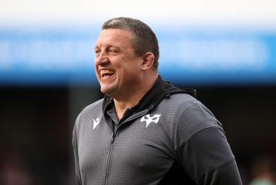 120424 - Gloucester v Ospreys - European Challenge Cup Quarter Final - Ospreys Head Coach Toby Booth