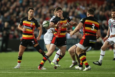 120424 - Gloucester v Ospreys - European Challenge Cup Quarter Final - Seb Atkinson of Gloucester 