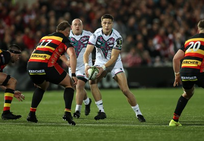 120424 - Gloucester v Ospreys - European Challenge Cup Quarter Final - Max Nagy of Ospreys 