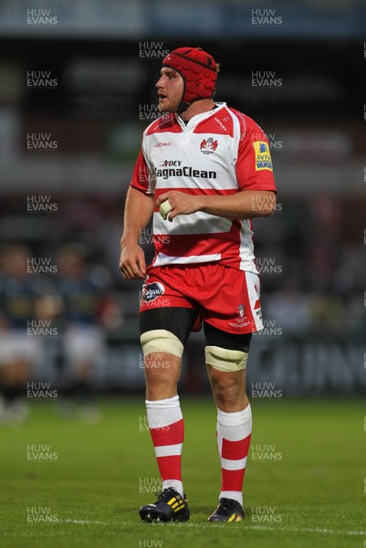 300813 - Gloucester v Scarlets - Preseason Friendly -Ben Morgan of Gloucester