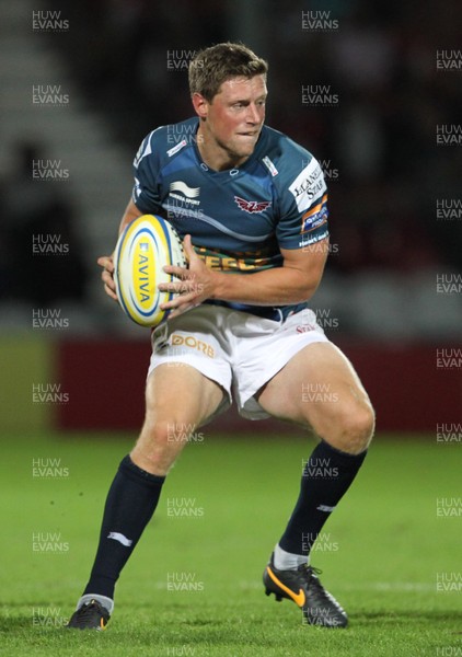 300813 - Gloucester v Scarlets - Preseason Friendly -Scarlets Rhys Preistland