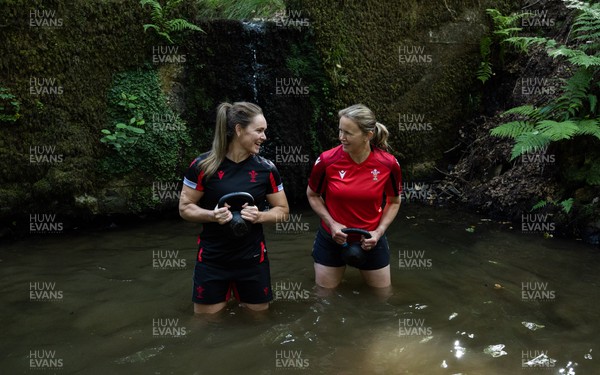 150722 - Wales Women’s rugby squad training session at The Green Mile, Cardiff -