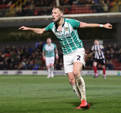 070323 - Grimsby Town v Newport County - Sky Bet League 2 - Cameron Norman of Newport County