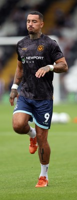 160825 - Grimsby Town v Newport County - Sky Bet League 2 - Courtney Baker-Richardson of Newport