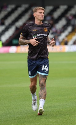 160825 - Grimsby Town v Newport County - Sky Bet League 2 - Kai Whitmore of Newport