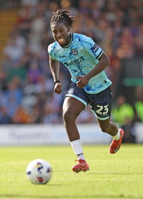 160825 - Grimsby Town v Newport County - Sky Bet League 2 - Michael Reindorf of Newport