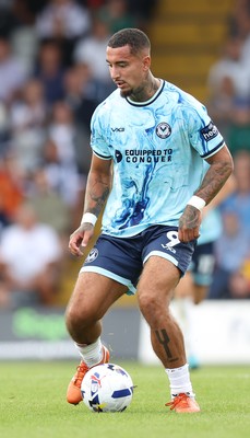 160825 - Grimsby Town v Newport County - Sky Bet League 2 - Courtney Baker-Richardson of Newport