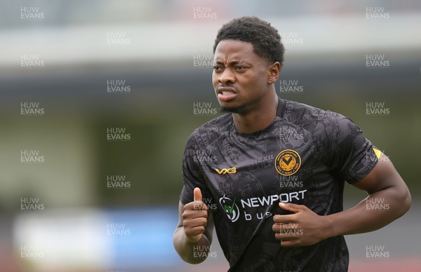 160825 - Grimsby Town v Newport County - Sky Bet League 2 - Bobby Kamwa of Newport
