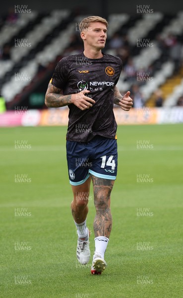 160825 - Grimsby Town v Newport County - Sky Bet League 2 - Kai Whitmore of Newport