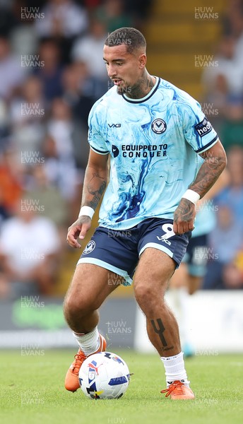 160825 - Grimsby Town v Newport County - Sky Bet League 2 - Courtney Baker-Richardson of Newport