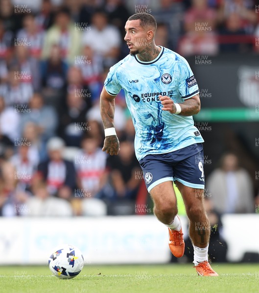 160825 - Grimsby Town v Newport County - Sky Bet League 2 - Courtney Baker-Richardson of Newport