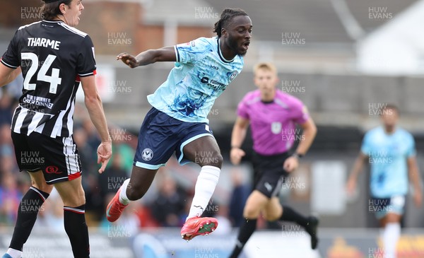 160825 - Grimsby Town v Newport County - Sky Bet League 2 - Cameron Antwi of Newport 