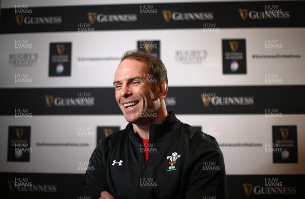 230119 - Guinness 6 Nations Launch at the Hurlingham Club - Wales Captain Alun Wyn Jones