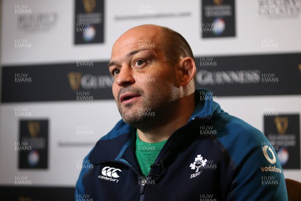 230119 - Guinness 6 Nations Launch at the Hurlingham Club - Ireland Captain Rory Best