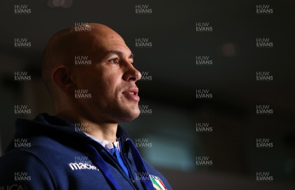 230119 - Guinness 6 Nations Launch at the Hurlingham Club - Italy Captain Sergio Parisse