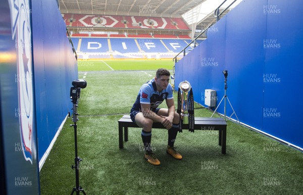 271119 - PRO14 Media Day - Cardiff City Stadium - Cardiff Blue's James Botham