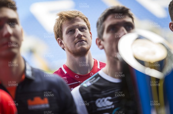 271119 - Guinness PRO14 Media Day - Cardiff City Stadium - Scarlers Rhys Patchell