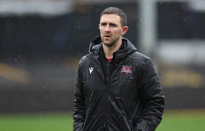 010124 - Gwalia Lightning v Brython Thunder, Celtic Challenge - Brython Thunder head coach Ashley Beck