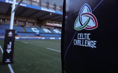 271225 - Gwalia Lightning v Brython Thunder, Celtic Challenge - Celtic Challenge branding ahead of the match