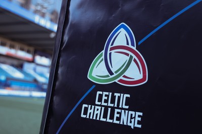 271225 - Gwalia Lightning v Brython Thunder, Celtic Challenge - Celtic Challenge branding ahead of the match