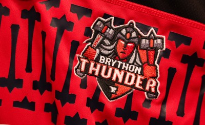 271225 - Gwalia Lightning v Brython Thunder, Celtic Challenge - Brython Thunder shirts hangs in the changing room ahead of the match