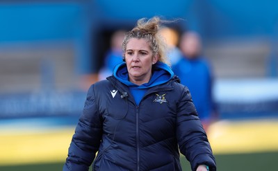 271225 - Gwalia Lightning v Brython Thunder, Celtic Challenge - Gwalia Lightning head coach Catrina Nicholas-McLaughlin