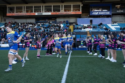 271225 - Gwalia Lightning v Brython Thunder, Celtic Challenge - Gwalia Lightning run out at the start of the match