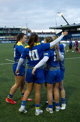 271225 - Gwalia Lightning v Brython Thunder, Celtic Challenge - Gwalia Lightning players at the end of the match