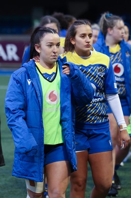 271225 - Gwalia Lightning v Brython Thunder, Celtic Challenge - Sian Jones of Gwalia Lightning and Carys Hughes of Gwalia Lightning
