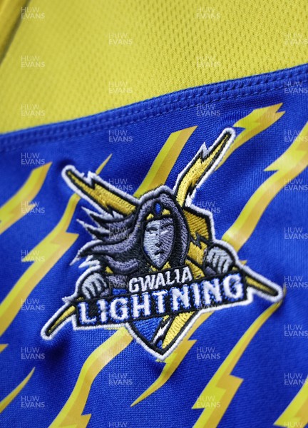 271225 - Gwalia Lightning v Brython Thunder, Celtic Challenge - Gwalia Lightning shirt hangs in the changing room ahead of the match
