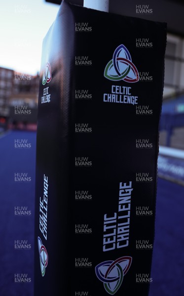 271225 - Gwalia Lightning v Brython Thunder, Celtic Challenge - Celtic Challenge branding ahead of the match