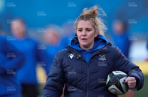 271225 - Gwalia Lightning v Brython Thunder, Celtic Challenge - Gwalia Lightning head coach Catrina Nicholas-McLaughlin