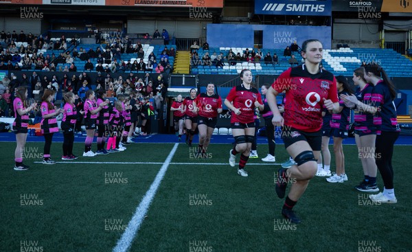 271225 - Gwalia Lightning v Brython Thunder, Celtic Challenge - Brython Thunder run out at the start of the match