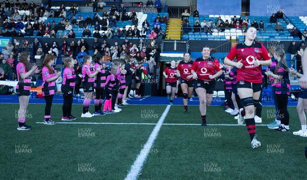 271225 - Gwalia Lightning v Brython Thunder, Celtic Challenge - Brython Thunder run out at the start of the match